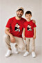 Father Son Combination Sold as a Single Item 100% Cotton Oversize T-Shirt Father's Day Gift