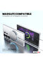 Premium MagSafe Transparent Phone Case for Samsung Galaxy S25 Ultra Crystal Clear Protective Cover with Strong Magnetic Ring for Wireless Charging - 4