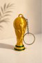 World Cup Keychain - 3D Printed Decorative Keychain with Football Cup Themed Design - Gift Bag Charm for Football Fans - 2