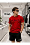 Urus Printed Oversize Cotton Combination T-Shirt-Shorts Set