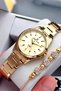 Original Women's Watch Gold Color - Steel Band - Japanese Machine - Waterproof - with Special Box Dkby2062C1 - 2