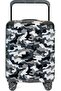 Cabin Size Hand Carry on Luggage, 20 Inch, ABS Hard Shell Suitcase with Spinner Wheels and Secure Lock, 7-9 kg Capacity (MILITTARY GREY)