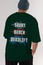 Squat Bench Deadlift 4 Oversized Back Printed Green T-Shirt 100% Cotton Streetwear Premium Comfortable Fit - 7