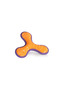 Squeaky Tpr Boomerang 16.5 cm 3-Tip Fun Dog Toy - 2