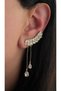 Sparkling Gold Women's Earrings - 4