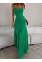 Women's Rope Strap Round Neck Long Sandy Dress - 3