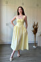 Strappy Flared Midi Dress - 6