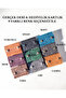Green Leather Card Holder Small Size Shawl Patterned Gift Card Holder for Men and Women - 6