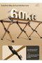 Portable Folding Camping Table Outdoor Low Picnic Table Aluminum Roll-up Camping Table with Carry Bag Lightweight Foldable Camp Table for Beach Party Patio BBQ Travel Backyard (Walnut Color) - 2
