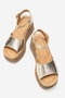 Liam Women's Genuine Leather Sandals Gold - 4