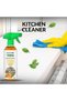Premium Kitchen Cleaner with Spray Bottle Citrus Fragrance Multipurpose Degreaser for Kitchen Countertops Tiles Stove Cabinets Sink Home Cleaning - 2