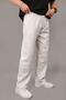 Men's Loose Fit Pique Fabric Wide Leg Sweatpants - 5