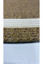 Avanos 2-Piece Bohemian Jute Natural Straw Machine Washable Absorbent Bath Mat Set - 6