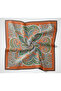 Lorena - Velora Ethnic Series Scarf - Bright Orange, Blue, Bitter - 161027-08 - 6