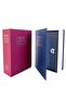 صندوق أمان كبير الحجم بتصميم كتاب من SVL-SHOP مع مفتاح قفل (95202) - 5