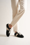 Genuine Suede Leather Women's Retro Sneaker Light Sole Casual Sports Shoes - 2