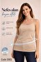 Breathable Fabric Undershirt with Rope Straps and Flares, Pack of 6 - 4