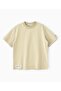 DARK SOIL | Oversized Basic T-shirt in Cotton Beige