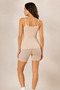 Women's 95% Natural Bamboo Flexible 2-Piece Basic Undershirt with Rope Straps - Soft Textured & Sweat-Absorbent Fabric - 7