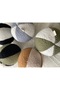 Handmade Dual Color Plush Toy Ball - Soft Playmate (19 cm) Brown - White