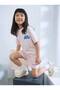 Girl's Good Energy Horse Top Cotton Set