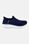 Women D Lux Happy Step Slip On Walking Shoes, Navy - 4