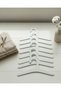 Set of 7 Wooden Baby Clothes Hangers - Children's Hangers for Wardrobe - 3
