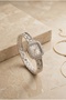 Women's Steel Watch Silver Color Stone Square Case Vintage Watch |   Roman Numeral Premium Women's Wristwatch |   Old Money Luxury Elegant Stylish Women's Watch 2026 - 5