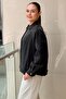 Front Pleated Detailed Zippered Advertized Sleeve Lined Bomber Jacket - 2