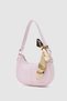 Caldera Scarf Detailed Baguette Bag Powder Pink - 2