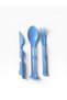 Plastic Fork Spoon Knife Set Camping Picnic Restaurant Takeaway Food Set 3-Piece - 3