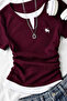 Chapter Piece Embroidered Blouse with Drawstring - 4