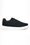 Black and White Men's Linen Casual Sports Shoes - 3