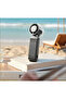 Porodo Lifestyle Chillo Volt Foldable Handheld Fan with Semiconductor Cooling & Power Bank Function - Black - 3