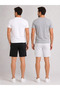 2-Piece Shorts Men's (Black-Grey) Basic Summer Shorts Set - Comfortable Fit Above the Knee 2-Piece Economic Package - 3