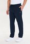 Men's Large Size Stretchfit Flexible Sweatpants Navy Blue 2660B - 3