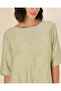 Women Green Embroidered Blouse - 4