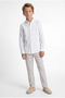 Boy's Linen Long Sleeve Shirt - 5