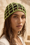 Knitted Hairnet Sea Beach Hair Accessory 2148 Green - 4