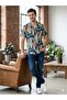 Men's Summer Shirt Short Sleeve Button-Down Apaj Collar Style Stylish Beautiful - 3