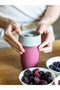 Leakproof Drinking Cup Leak Lock +6 Months - Velvet Rose / Powder Grey - 5