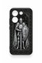 Poco X8 Pro Compatible Knight Pattern Silicone Case - 4