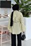 Striped Tie-Up Shirt Yellow - 4