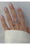 Lyra Stone Front Adjustable Ring - 2