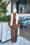 Camel Tunic Trouser Suit - 5