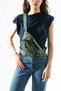 Unisex Multi-Pocket, Waterproof, Crossbody Waist Bag (Freebag) Green Model: 571-7J - 2