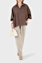 100% Linen Classic Collar Long Sleeve Shirt Shirt 699E3077 - 2