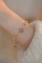 Lotus Flower Bracelet – Steel Bracelet with Zircon Stones and Lotus Wrapped Design - 3