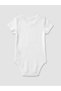 Trendlucky Farkıyla Oval Collar Baby Girl Snap Fastener Bodysuit 3-Piece - 3