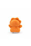 Orange Triceratops Dinosaur Plush Toy - 3